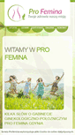 Mobile Screenshot of profemina.pl